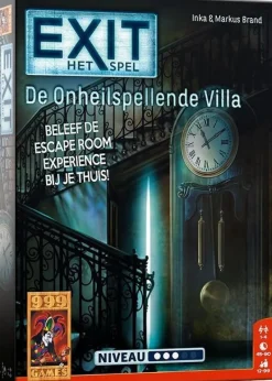 Jeux D'action-999 Games Exit : De Onheilspellende Villa