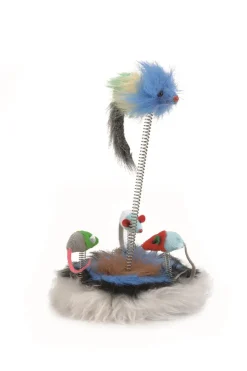 Jouets-Beeztees Famille de souris avec catnip