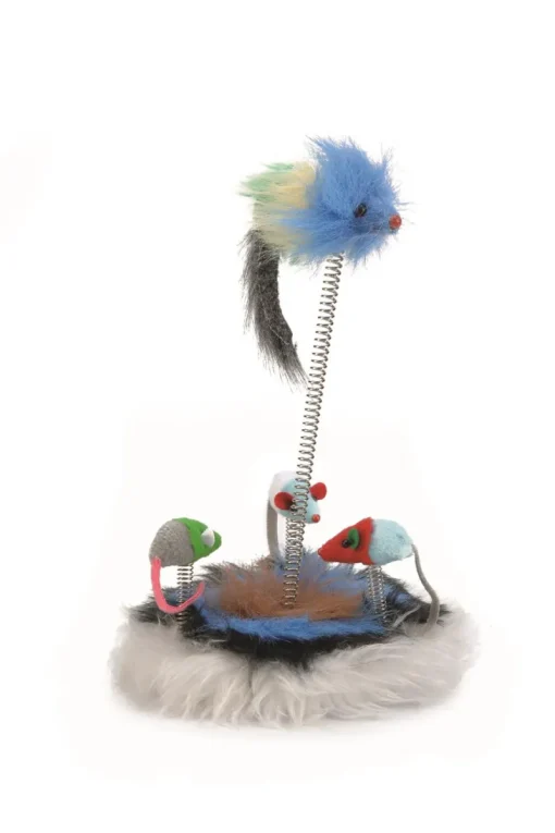 Jouets-Beeztees Famille de souris avec catnip