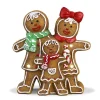 Statues, Figurines Et Maisons-DDD Toys Famille en pain d'épice avec lumière LED 34cm