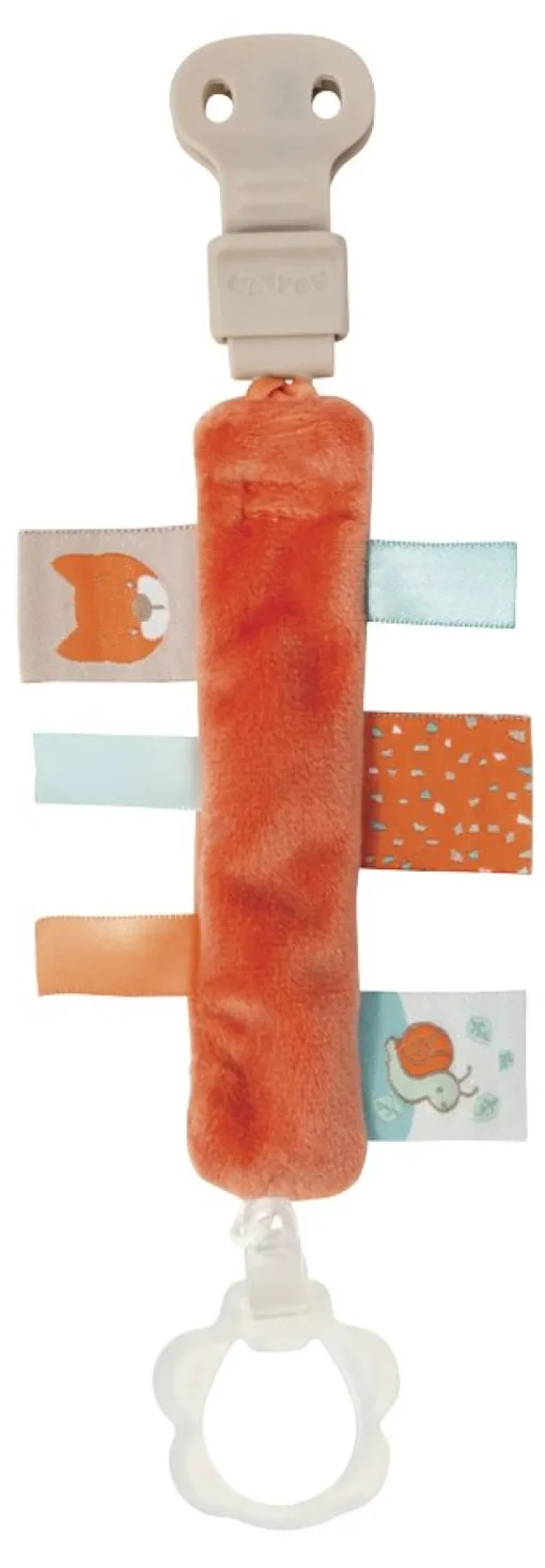 Peluches Et Câlins-Nattou Fanny & Oscar Attache sucette Fanny