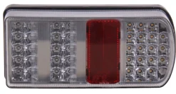 Éclairage-Euro Car Feu arrière 6 fonctions LED 12V droite