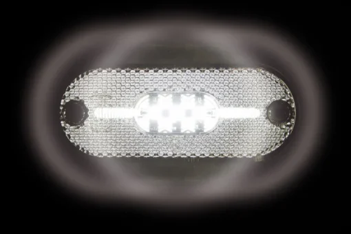 Éclairage-Euro Shop Feux de position avec réflecteur 5 LEDS Blanc