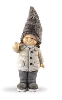 Statues, Figurines Et Maisons-DDD Fille avec grand bonnet 25x73 cm