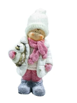 Statues, Figurines Et Maisons-DDD FILLE HIVER THEA 44CM