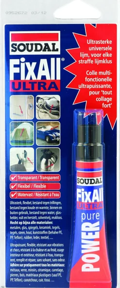 Colle-Soudal Fix all ultra transparent 20 ml