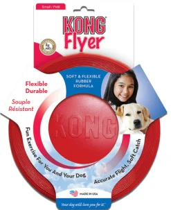 Jouets-Kong Flyer frisbee rouge L