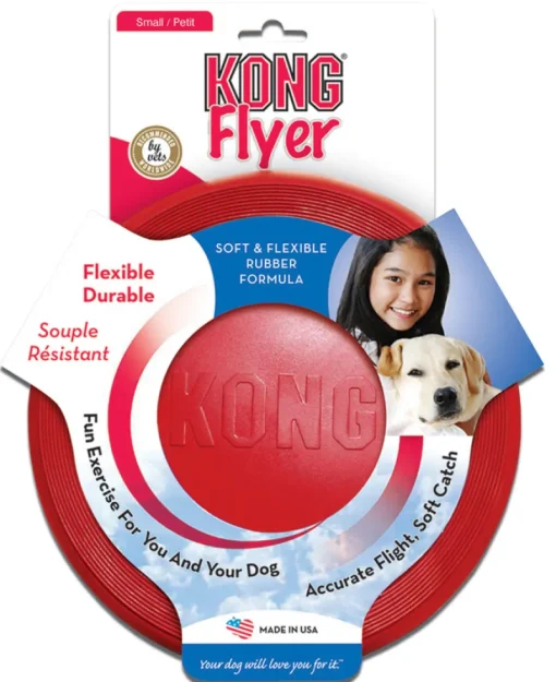 Jouets-Kong Flyer frisbee rouge L