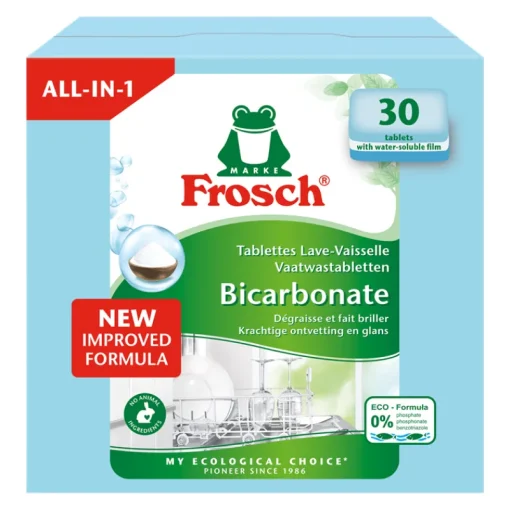 Produits De Nettoyage-Frosch tablettes lave-vaisselle All-in-one Bicarbonate 30 pièces