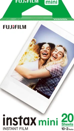 Accessoires Appareil Photo-Euro Shop Fujifilm Instax Mini film Bi-Pack - 2x10 Poses