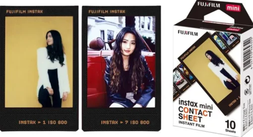 Accessoires Appareil Photo-Euro Shop Fujifilm Instax Mini film monochrome - 10 Poses