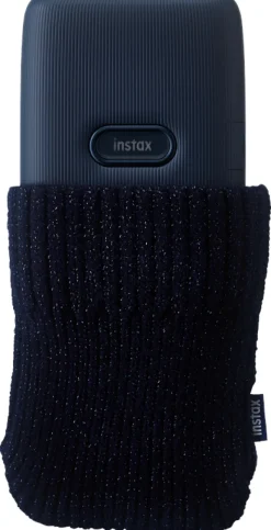 Accessoires Appareil Photo-Euro Shop Fujifilm Instax Mini Link housse chaussette - Bleu foncé