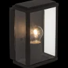 Éclairage Extérieur | Appliques Extérieur-Brilliant Gaia mur noir IP44 E27 60W