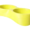 Gamelles | Gamelles-Duvo + Gamelle double Nuvola 7/2 vert 20 x 35 x 6 cm