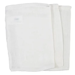 Poussettes-Jollein Gants de toilette Hidrophile blanc (3 pièces)