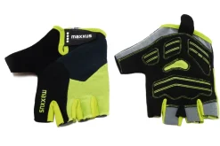 Accessoires Vélo-Maxxus Gants verts/noirs Gel - XL
