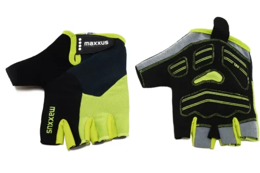 Accessoires Vélo-Maxxus Gants verts/noirs Gel - XL
