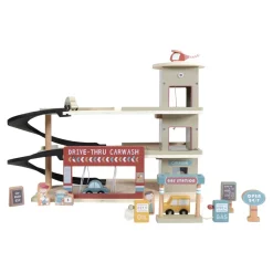 Jouets En Bois-Little Dutch Garage en bois