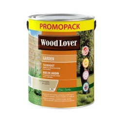 Lasure, Huile & Vernis | Teintures, Huile Et Vernis-Wood Lover Garden gris patine promo 5 L