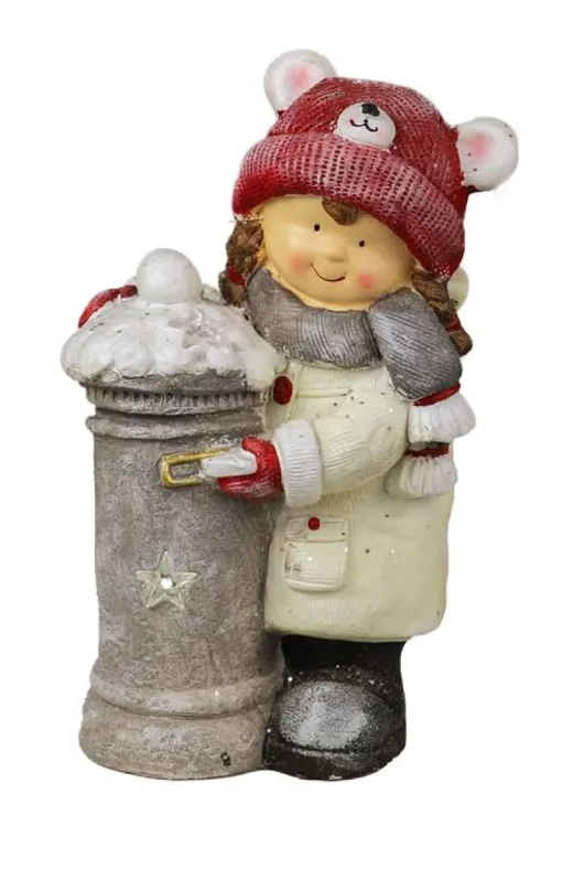 Statues, Figurines Et Maisons-DDD Garçon hiver Timo 43 cm