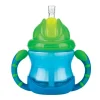 Ustensiles De Repas-Nuby Gobelet anti-goutte Flip-It avec anses - Bleu - 240ml - 12m+