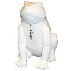 Figurines-DDD Grenouille glossy blanc