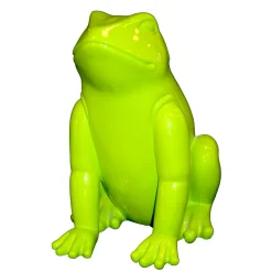 Figurines-DDD GRENOUILLE GLOSSY LIME
