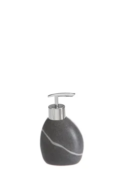 Accessoires-Allibert Greystone distributeur savon pierre grisé