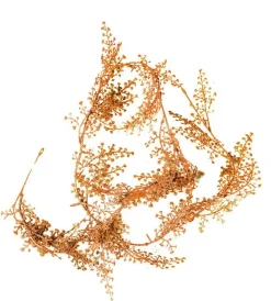 Décoration De Sapin-DDD Guirl.noël feuilles bronze 150cm