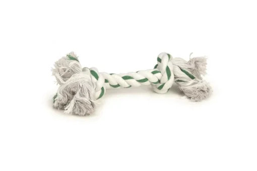 Jouets-Beeztees Haltère blanc / vert menthe 125 g