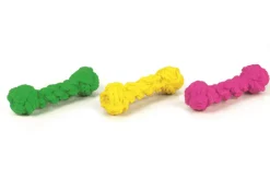 Jouets-Beeztees Haltère latex cordy