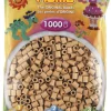 Artisanat-Hama beads Hama 1000 perles à repasser marron clair