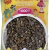 Artisanat-Hama beads Hama 1000pcs perles brun