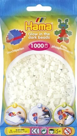 Artisanat-Hama beads Hama 1000pcs perles vert fluo