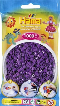 Artisanat-Hama beads Hama 1000pcs perles violet
