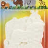 Artisanat-Hama beads Hama plaques de base perles à repasser 4 pièces animaux