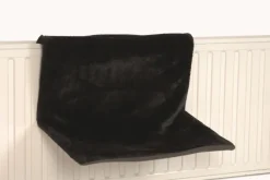 Dormir Confortablement-Beeztees Hamac radiateur sleepy noir 46 x 31 x 24 cm