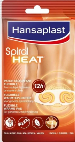 Pansements-Hansaplast Spirale Chaleur Cou et Dos