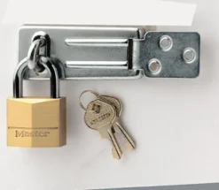 Serrures-Masterlock Hasp avec cadenas 40 mm clé