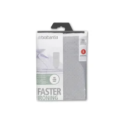Housse De Table À Repasser-Brabantia Housse 124 x 38 cm silicone gris