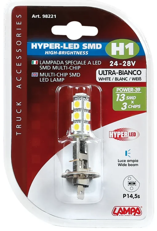 Éclairage-Euro Shop HYPER-LED H1 13SMD 28V