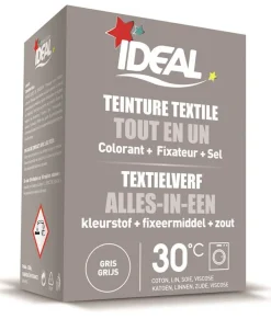 Teinture Textile-Ideal mini teinture textile gris 230 g