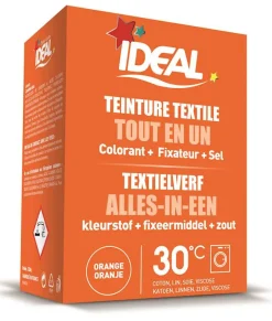 Teinture Textile-Ideal mini teinture textile orange 230 g
