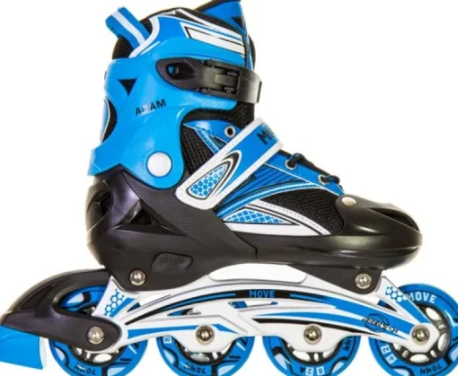Vélo Et Conduite-Move Inline Skates Boy Taie 34-37 bleu