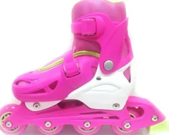 Vélo Et Conduite-Move Inline Skates Girl Taie 27-30 Pink