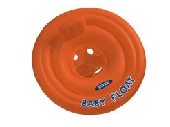 Piscines Et Accessoires-Intex Baby Float - Bouée gonflable Bébé - 76cm - 4 chambres à air - Rouge