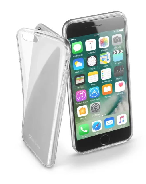 Accessoires Smartphone-Cellular Line Iphone 7 Cover Fine Soft Trans