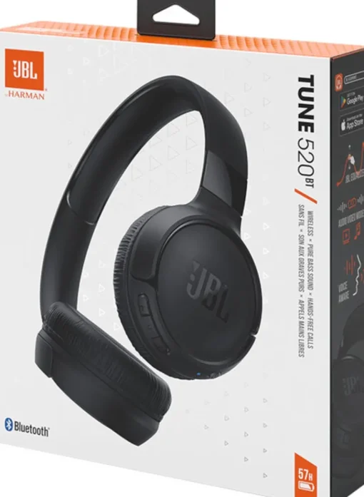 Audio-JBL Tune 520BT Casque sans fil supra-auriculaire - Noir
