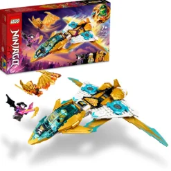 Jeux De Construction-Lego 71770 JET DRAGON D’OR DE ZANE