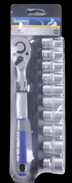 Clés-Michelin Jeu à douilles 1/2'' 11 pièces